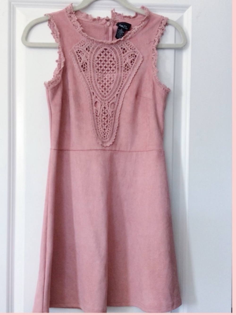 RUE21 Faux Suede Skater Dress